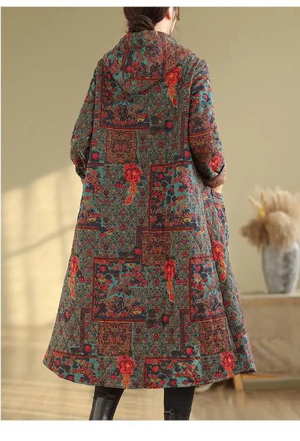 Levoire | Veste Longue Élégante Avec Capuche