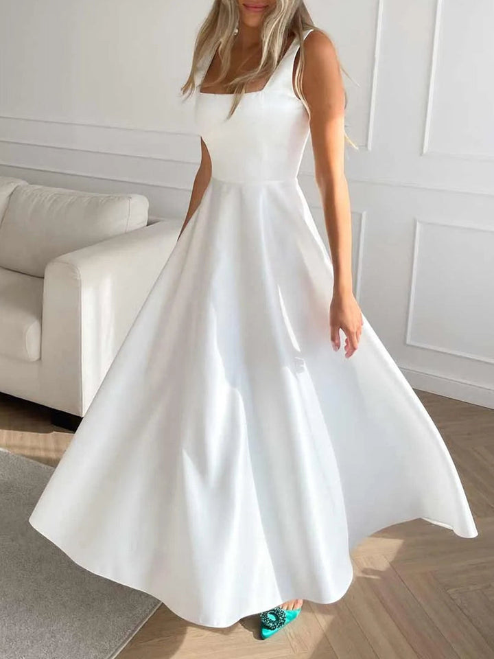 Levoire | Robe De Cocktail Élégante Pour Femmes Blanc