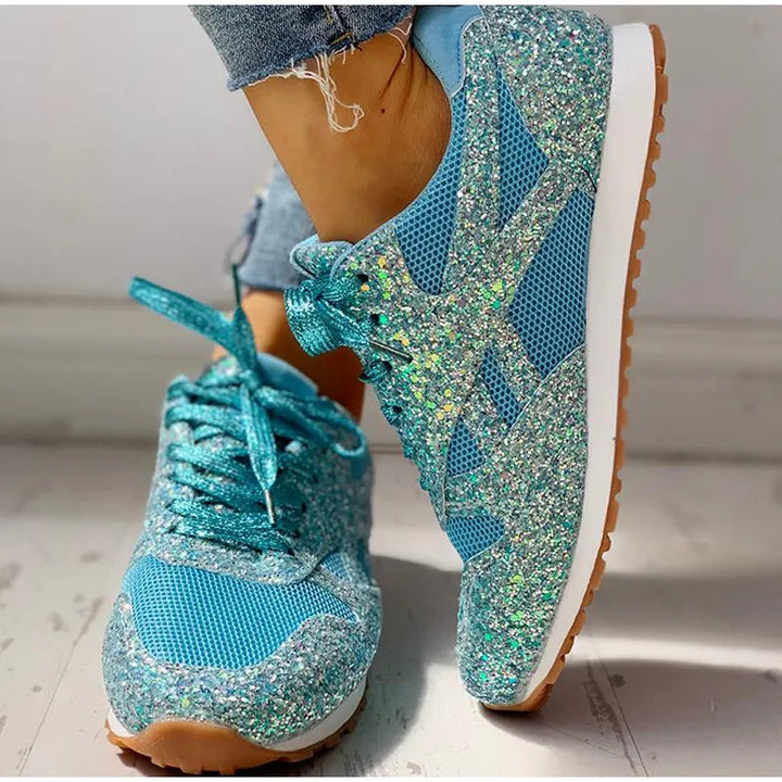 Levoire | Sneaker À Paillettes Brillantes Tendance