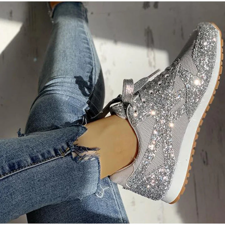 Levoire | Sneaker À Paillettes Brillantes Tendance
