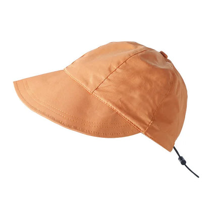 Levoire | Chapeau de soleil en coton avec style élégant et protection UV pour femmes Orange