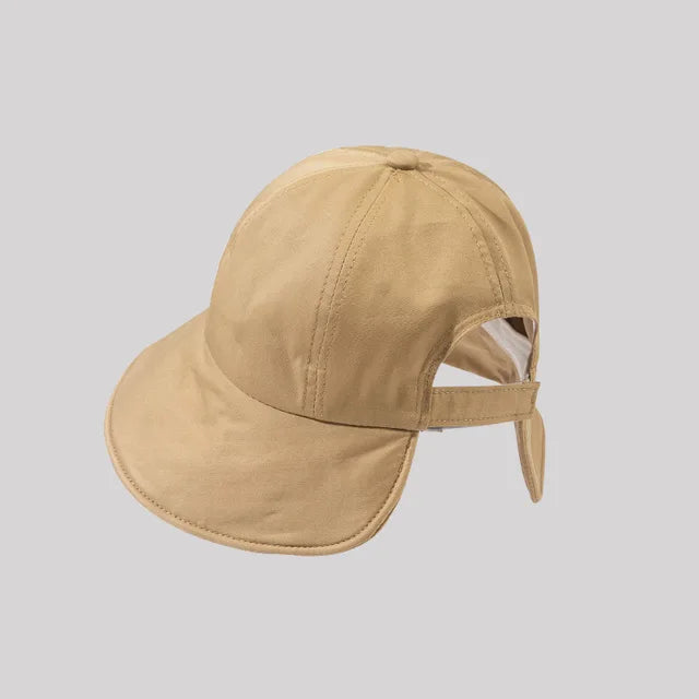 Levoire | Chapeau de soleil en coton avec style élégant et protection UV pour femmes Kaki 1