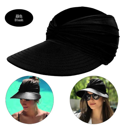 Levoire | Élégant - Chapeau de Levoire | avec Protection Anti-UV et Design Chic pour Femme Noir