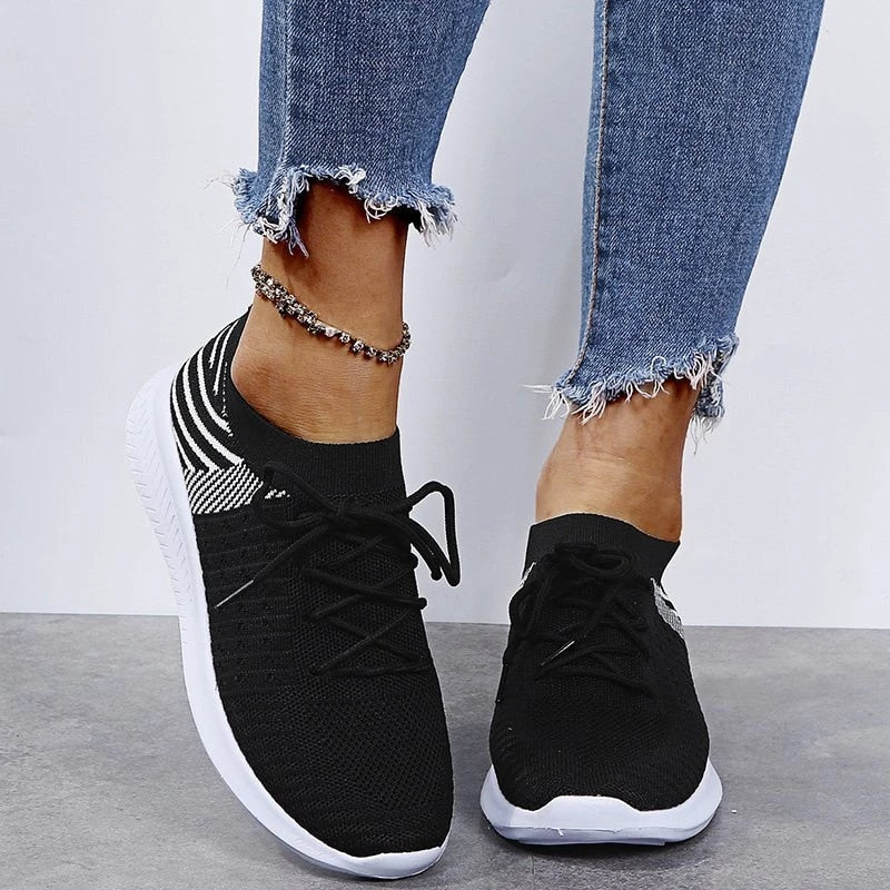 Levoire | Chaussures Pour Femmes Tendance Avec Semelle Orthopédique Pour Le Printemps Noir