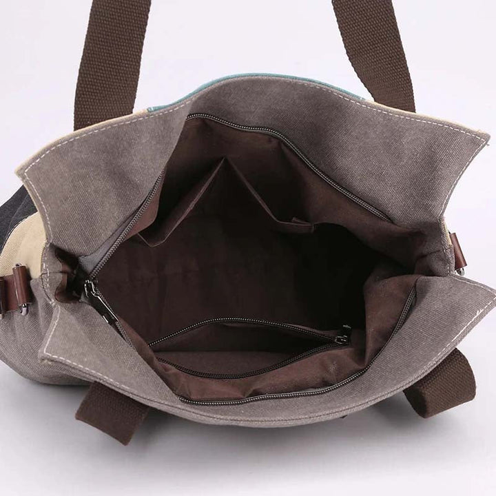Levoire | Sac En Toile Contrasté