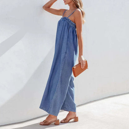 Levoire | Salopette En Denim Pour Un Style Décontracté