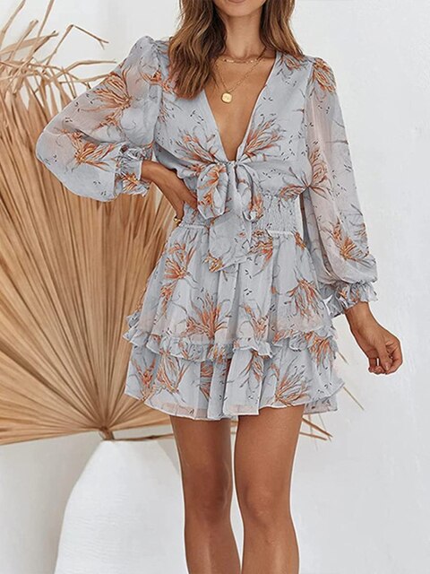 Levoire | Robe courte tendance pour femmes Bleu