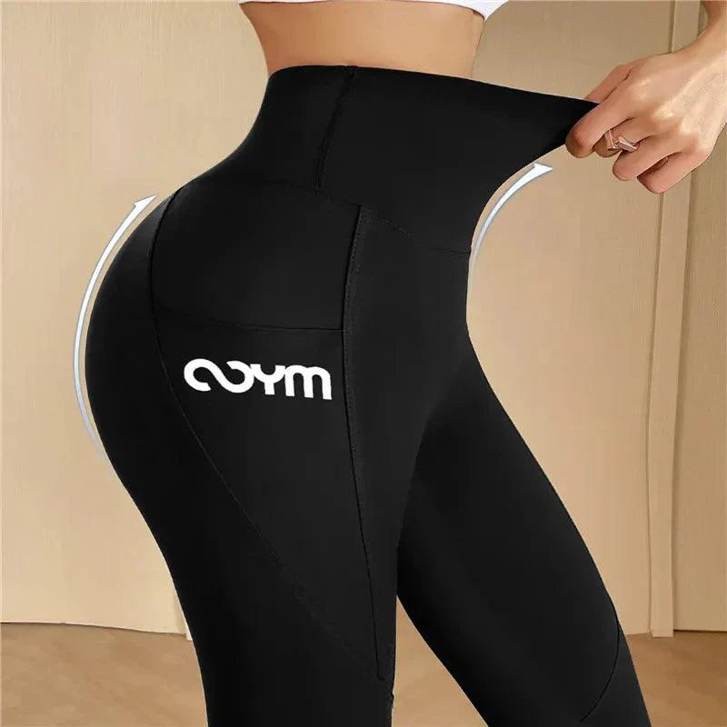 Levoire | Leggings De Sport Taille Haute Pour Femmes Avec Poche Entraînement & Yoga Noir