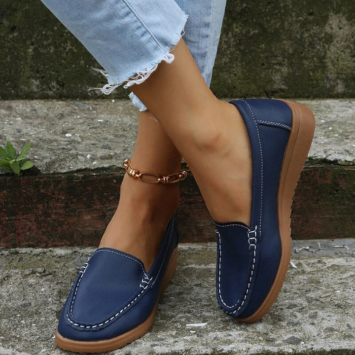 Levoire | Chaussures Plate Pour Femmes Bleu