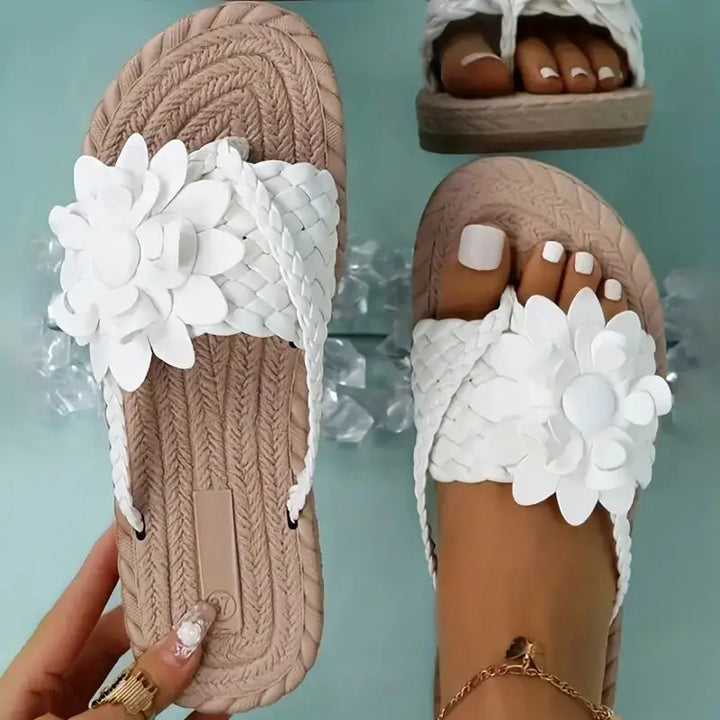 Levoire | Kukka Détail Chaussures Pour Femmes Jenny Blanc