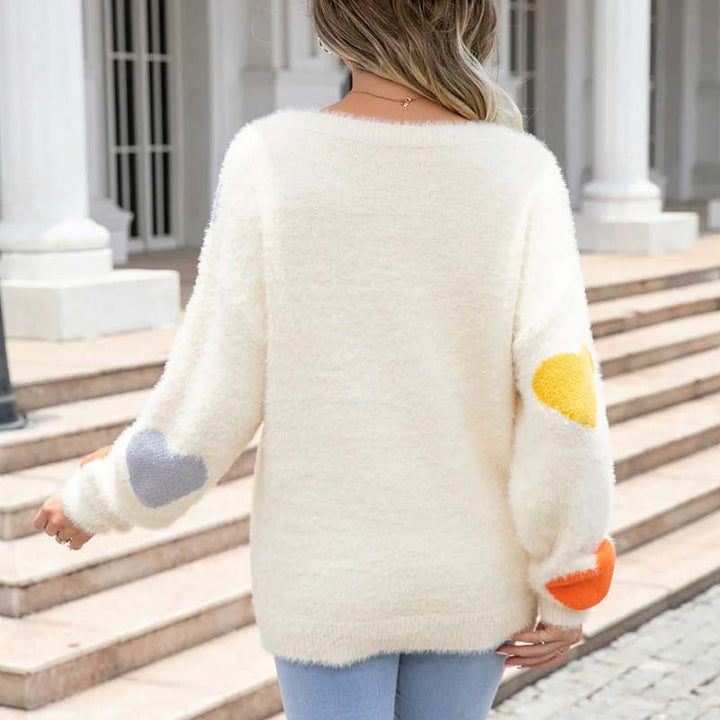 Levoire | En Tricot À Motif Coeur