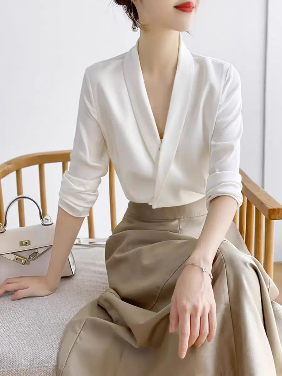 Levoire | Chemise V Satin