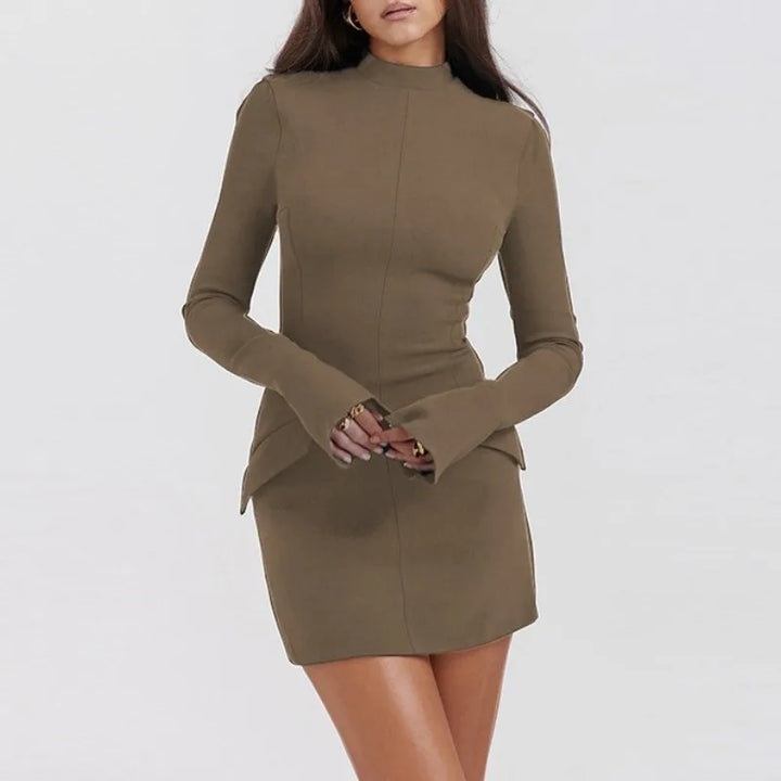 Levoire | Robe Minimaliste De Loisirs Khaki