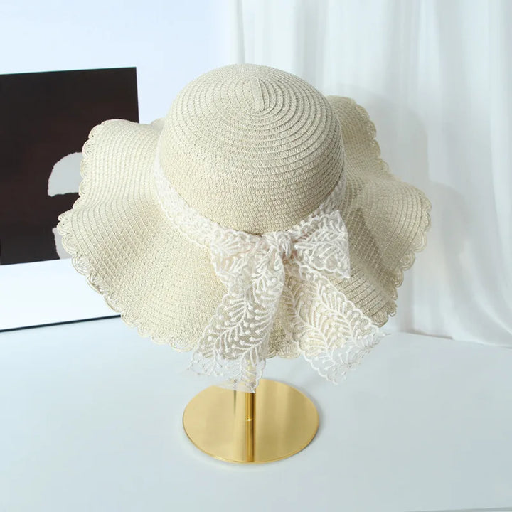 Levoire | Chapeau de Paille Chic avec Style Élégant et Protection Solaire pour Femmes