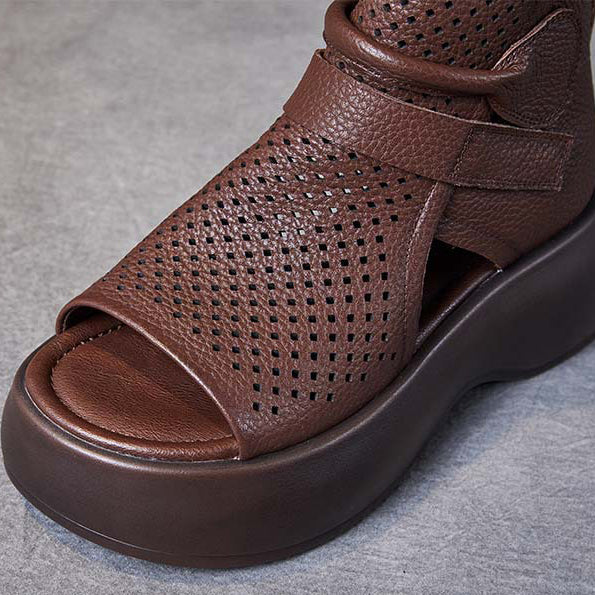 Levoire | Sandales en cuir pour besoins orthopédiques