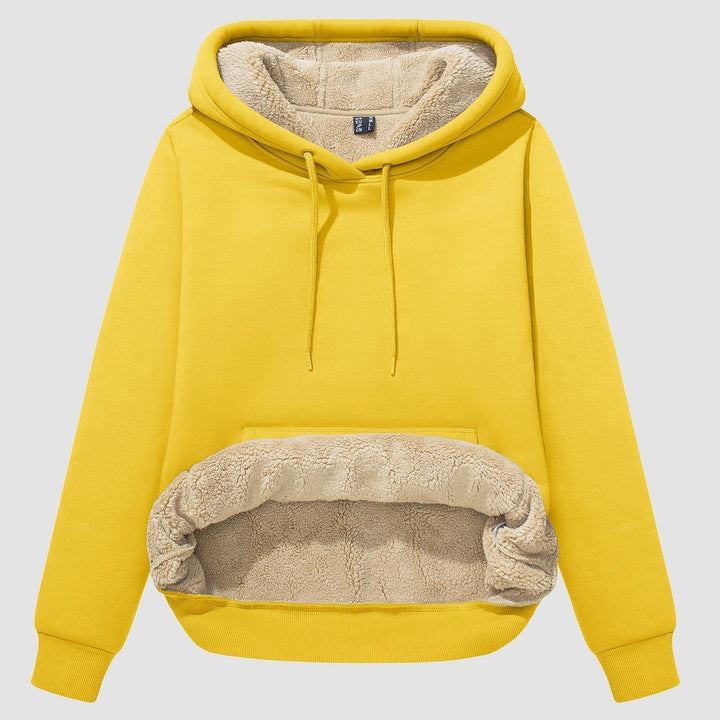 Levoire | Pull À Capuche En Sherpa Confortable Avec Doublure En Polaire Et Poche