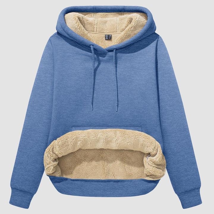 Levoire | Pull À Capuche En Sherpa Confortable Avec Doublure En Polaire Et Poche