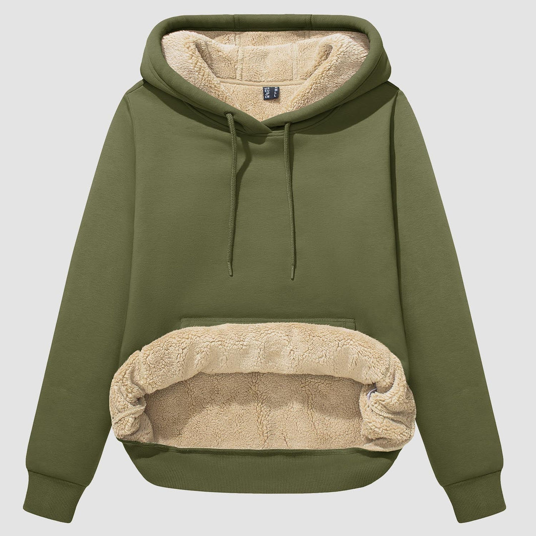 Levoire | Pull À Capuche En Sherpa Confortable Avec Doublure En Polaire Et Poche