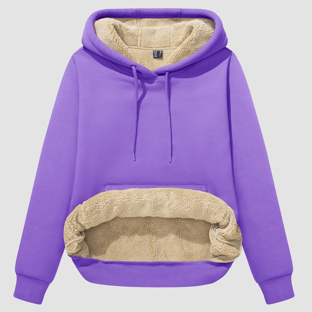 Levoire | Pull À Capuche En Sherpa Confortable Avec Doublure En Polaire Et Poche