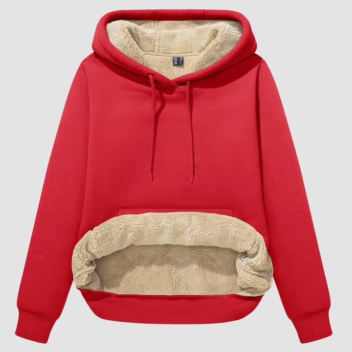 Levoire | Pull À Capuche En Sherpa Confortable Avec Doublure En Polaire Et Poche