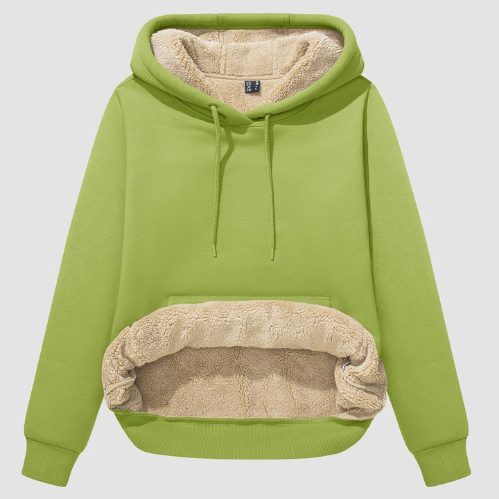 Levoire | Pull À Capuche En Sherpa Confortable Avec Doublure En Polaire Et Poche