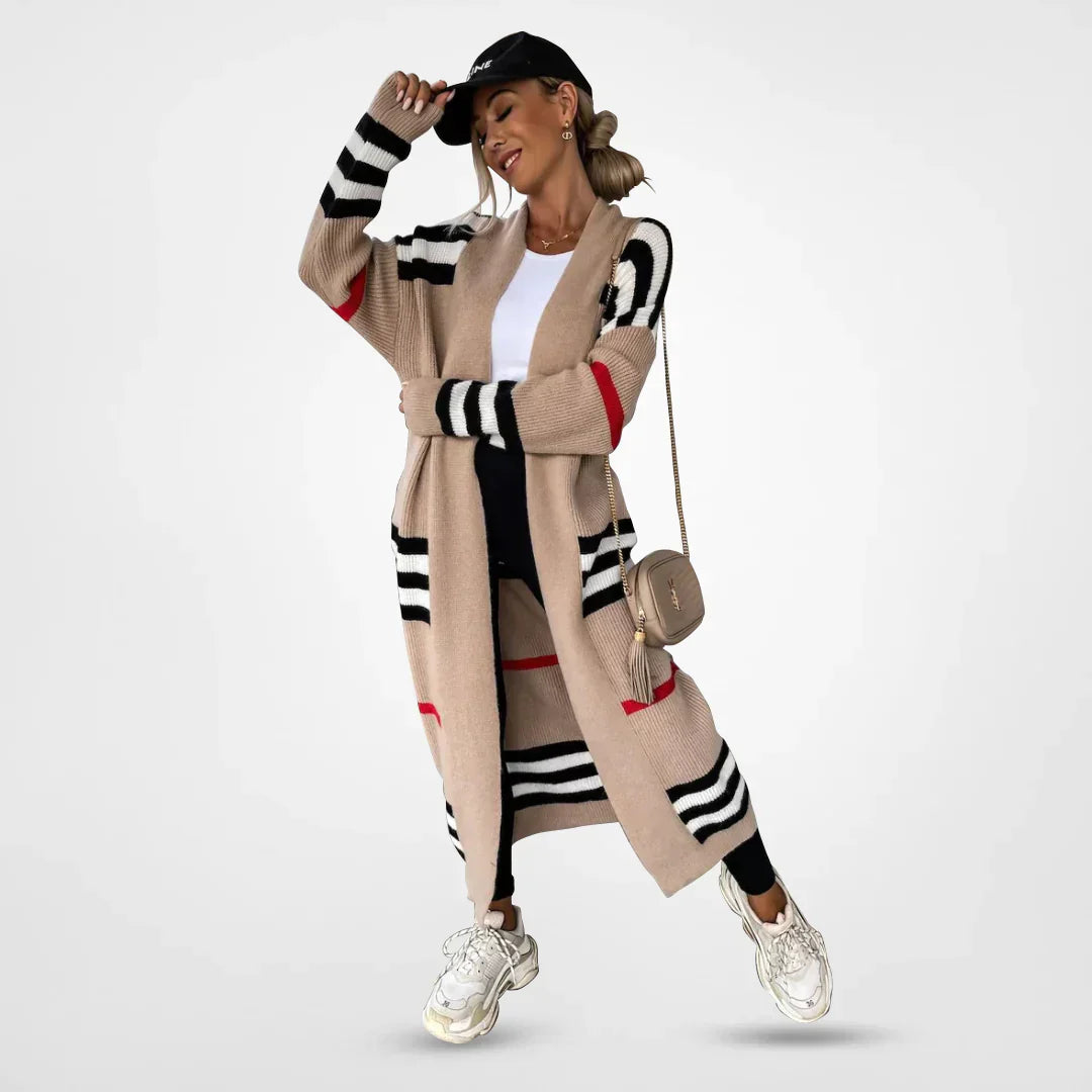 Levoire | Veste En Tricot Essentielle Chameau
