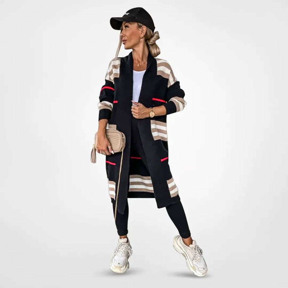 Levoire | Veste En Tricot Essentielle Noir