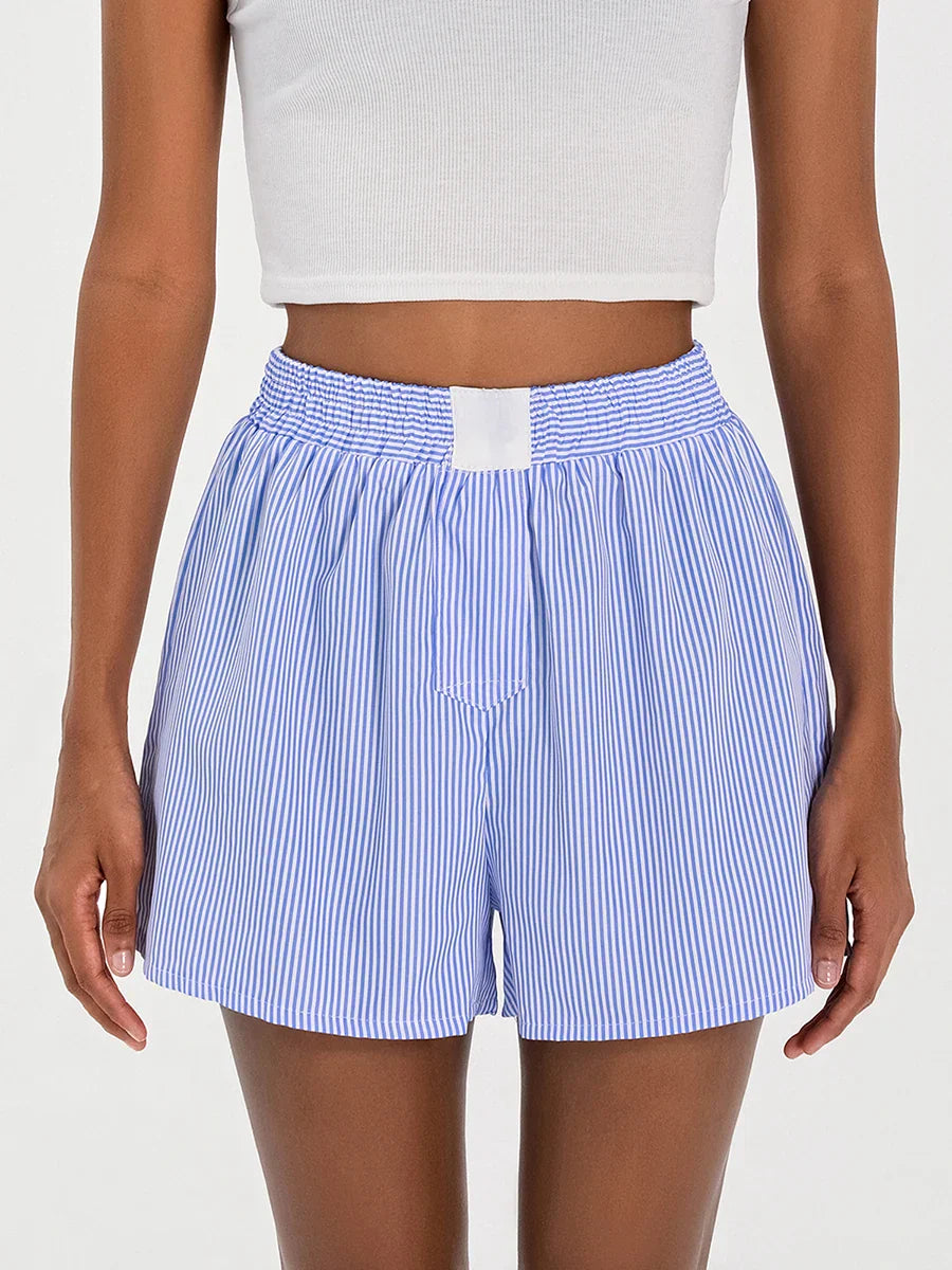 Levoire | Short D'Été Pour Femme Bleu