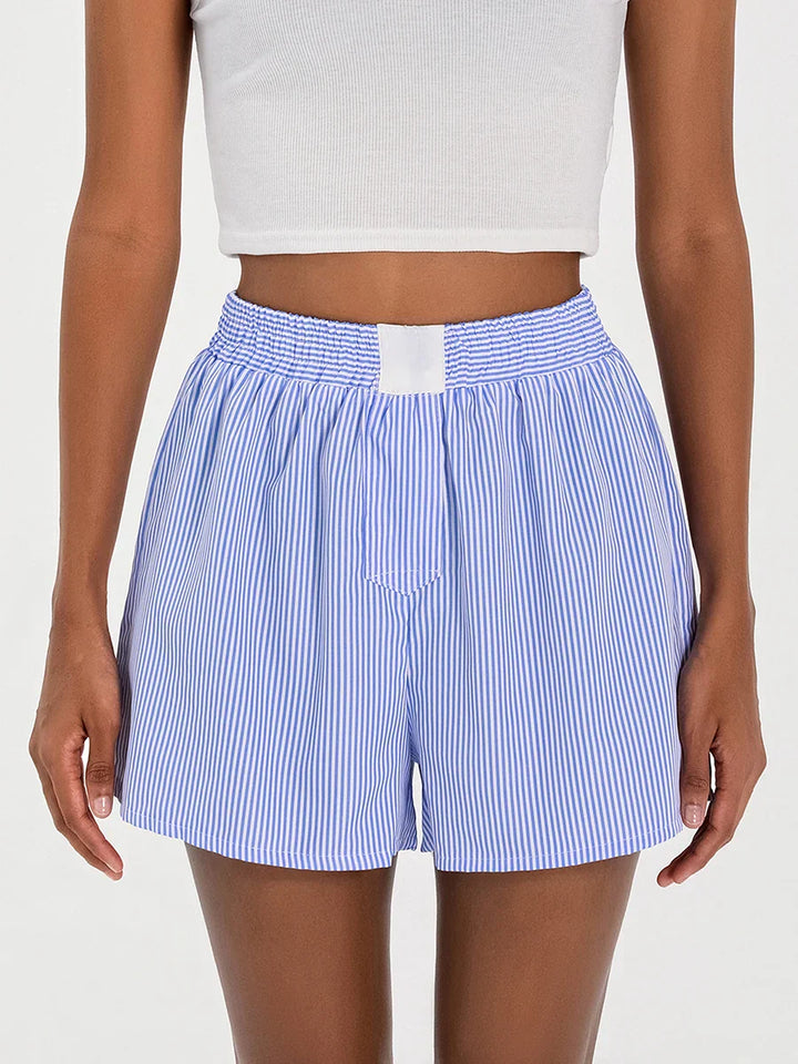 Levoire | Short D'Été Pour Femme Bleu