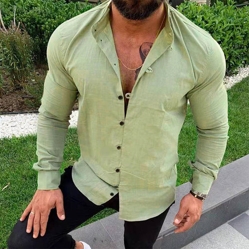 Levoire | Chemise Homme En Lin Unie