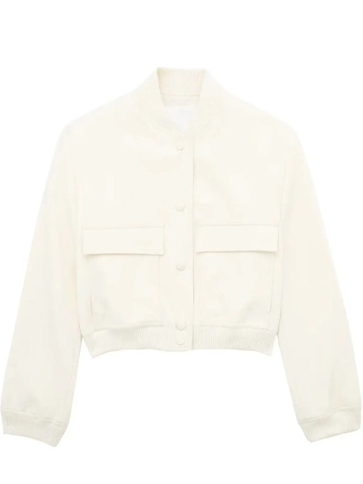 Levoire | Veste Bomber Ajustée Beige