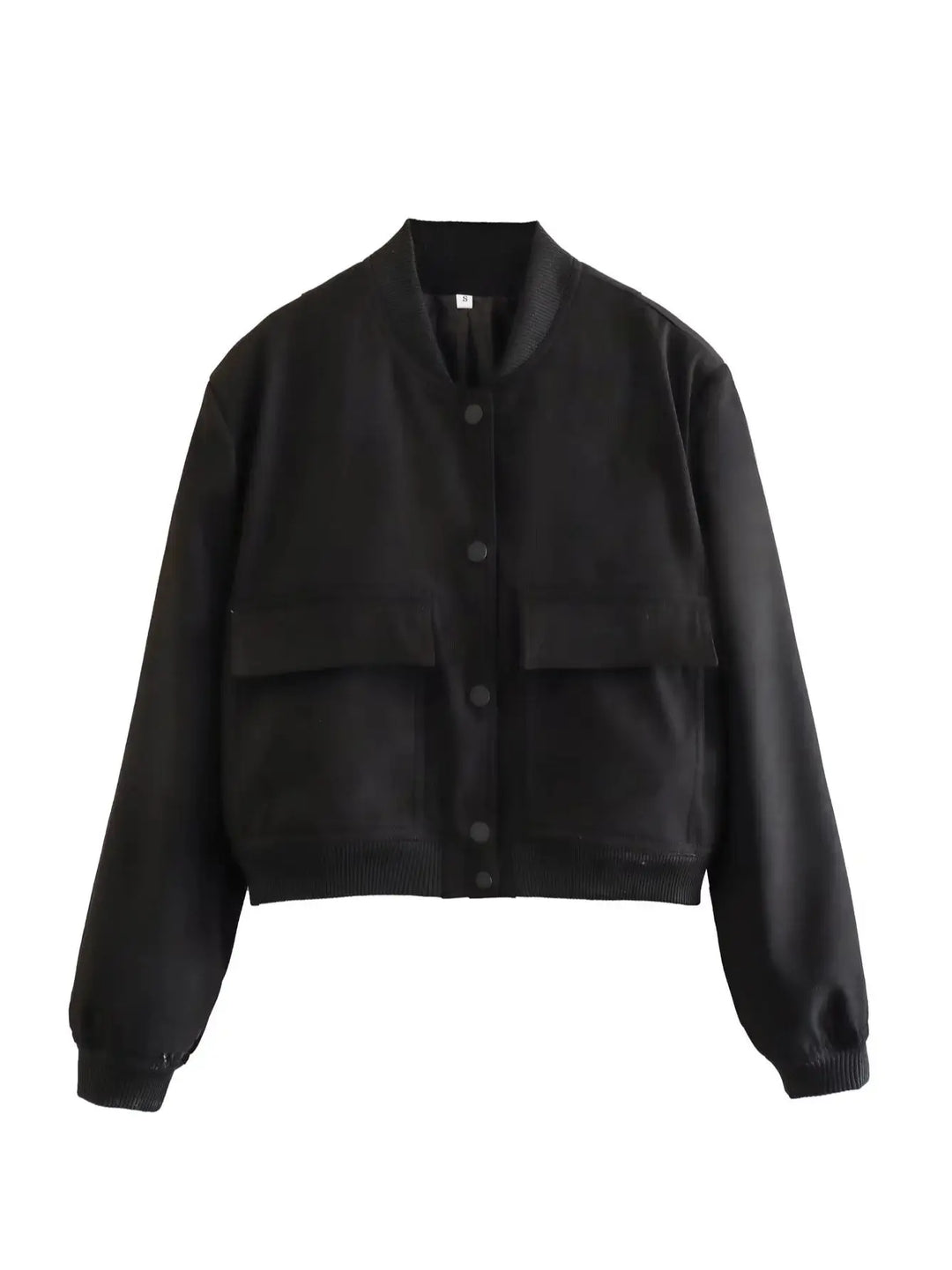 Levoire | Veste Bomber Ajustée Noir