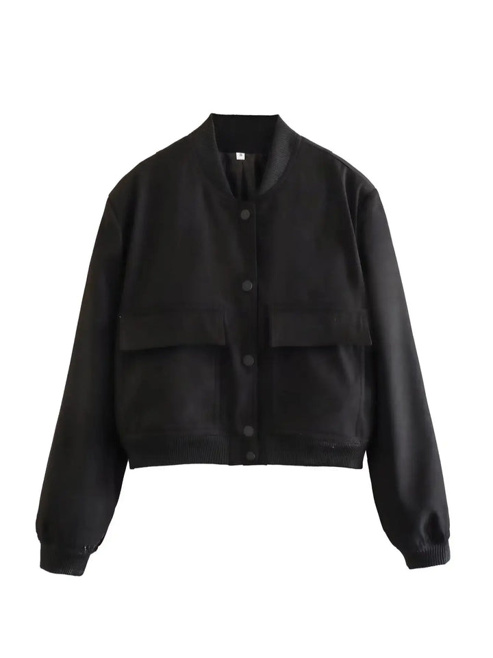Levoire | Veste Bomber Ajustée Noir