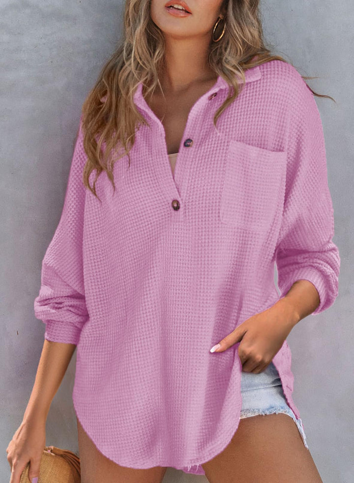 Levoire | Blazer à col V ouvert Violet infernal