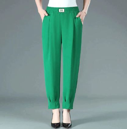 Levoire | Pantalons De Loisirs Pour Femmes Design Vert