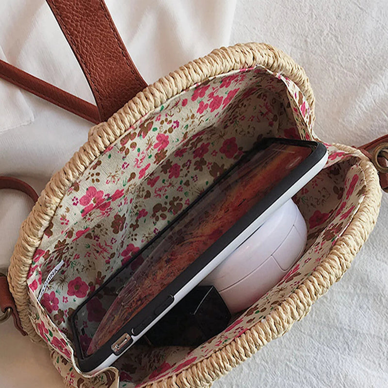 Levoire | Vintage En Paille Demi-Ronde