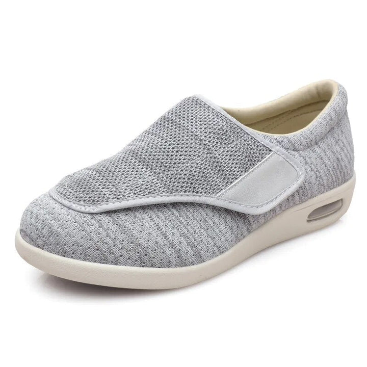 Levoire | Chaussures De Confort Largeur Sans Glissement Avec Marche Sécurisée Et Stable Gris clair