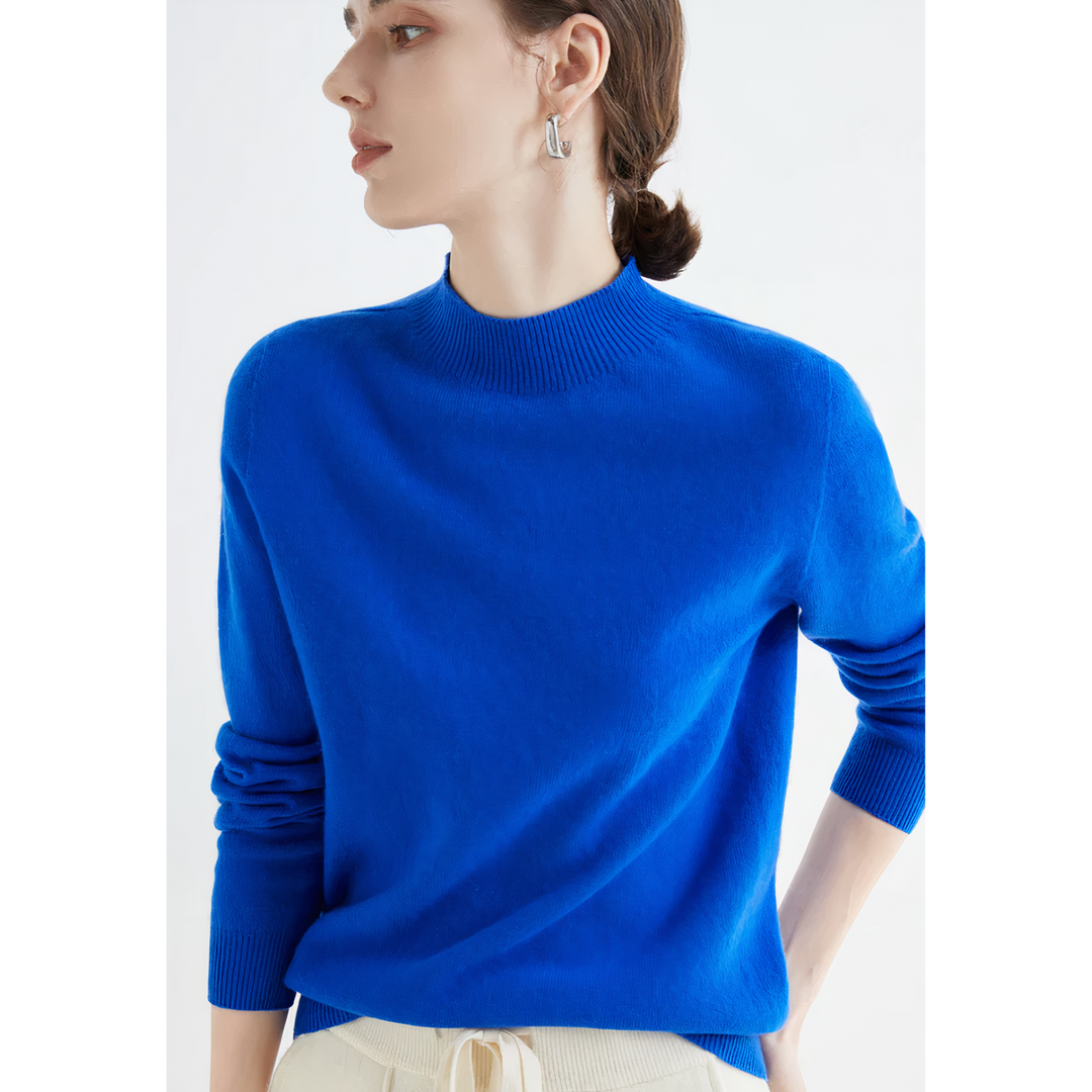 Levoire | Douce Élégance Tricot Pour Des Moments Quotidiens Élégants Bleu