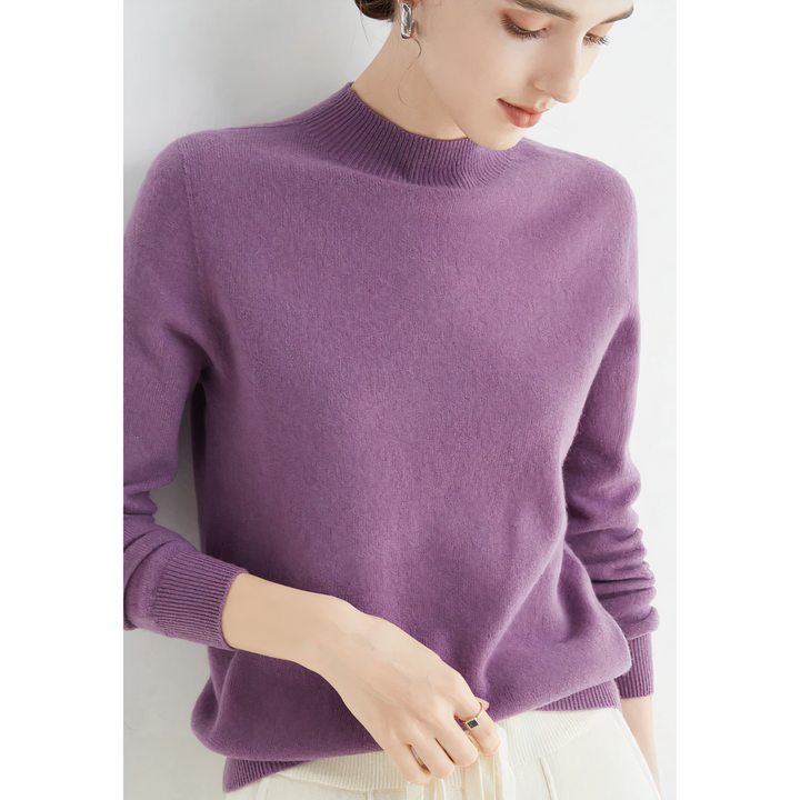 Levoire | Pull Femme Avec Sensation De Port Luxueuse Violet