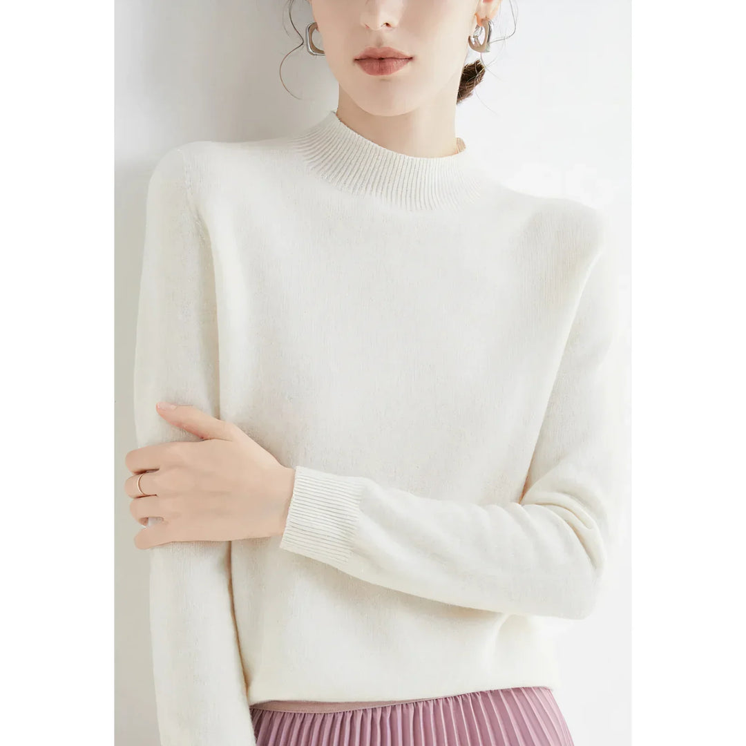 Levoire | Pull En Laine Confortable Pour Femmes Blanc