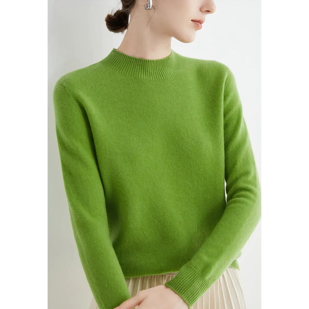 Levoire | Pull En Laine Confortable Pour Femmes Vert clair