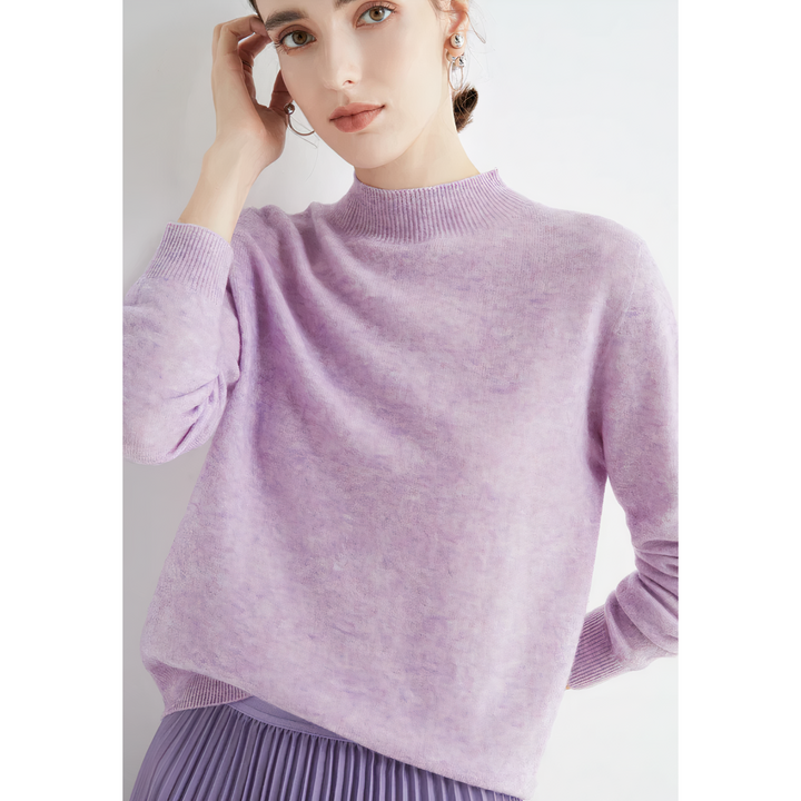 Levoire | Pull Femme Avec Sensation De Port Luxueuse Lavande