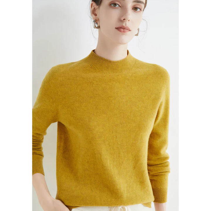 Levoire | Pull En Laine Confortable Pour Femmes Jaune
