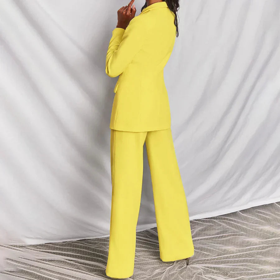 Levoire | Set De Blazer Et Pantalon Chic
