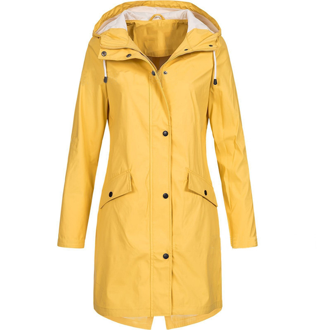 Levoire | Veste de pluie élégante Jaune