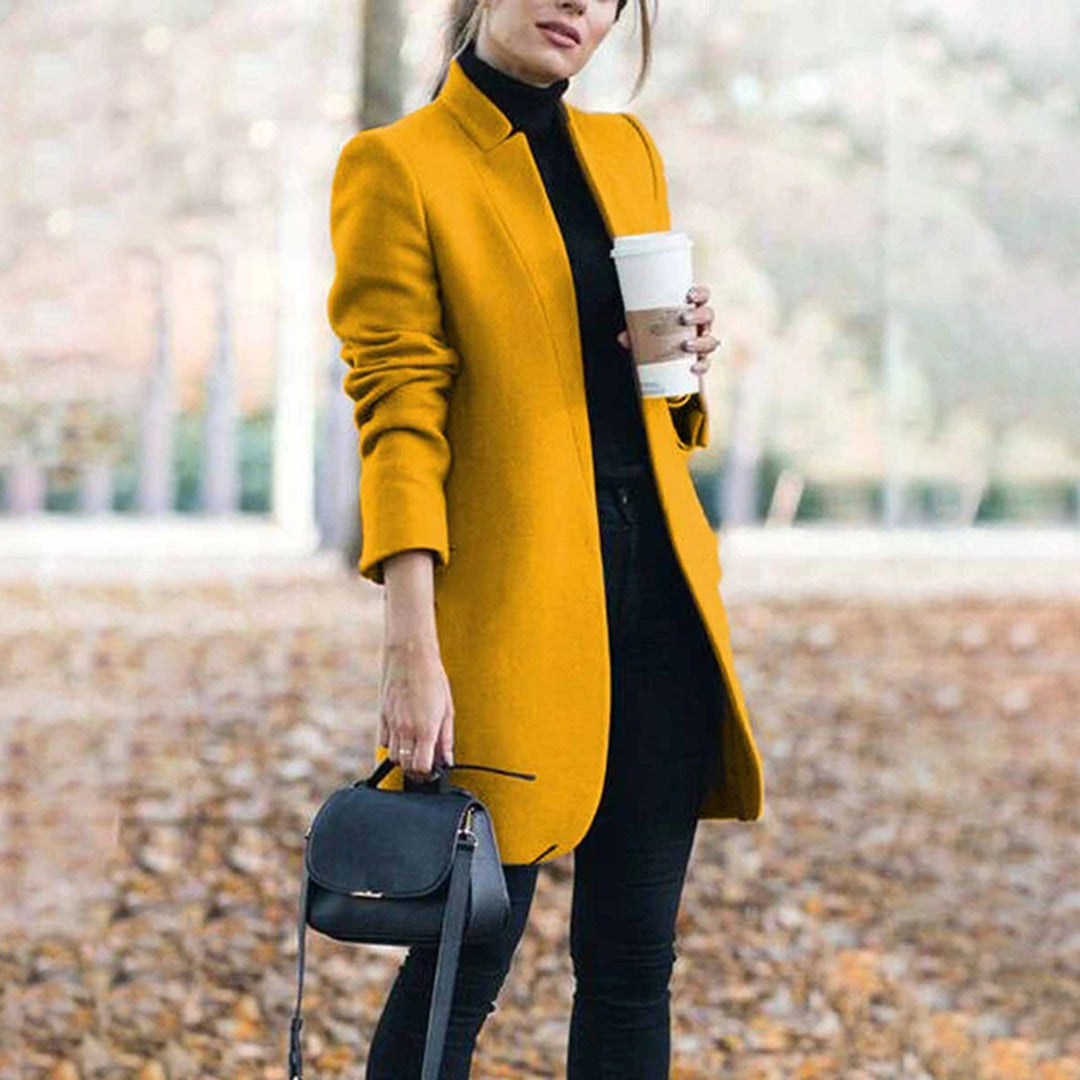 Levoire | Veste De Rue Élégante Jaune