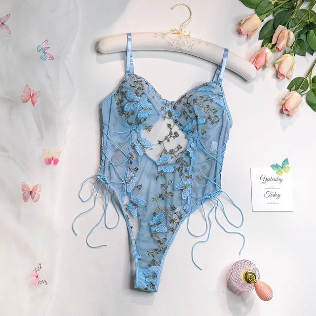 Levoire | Body Brodé Papillon