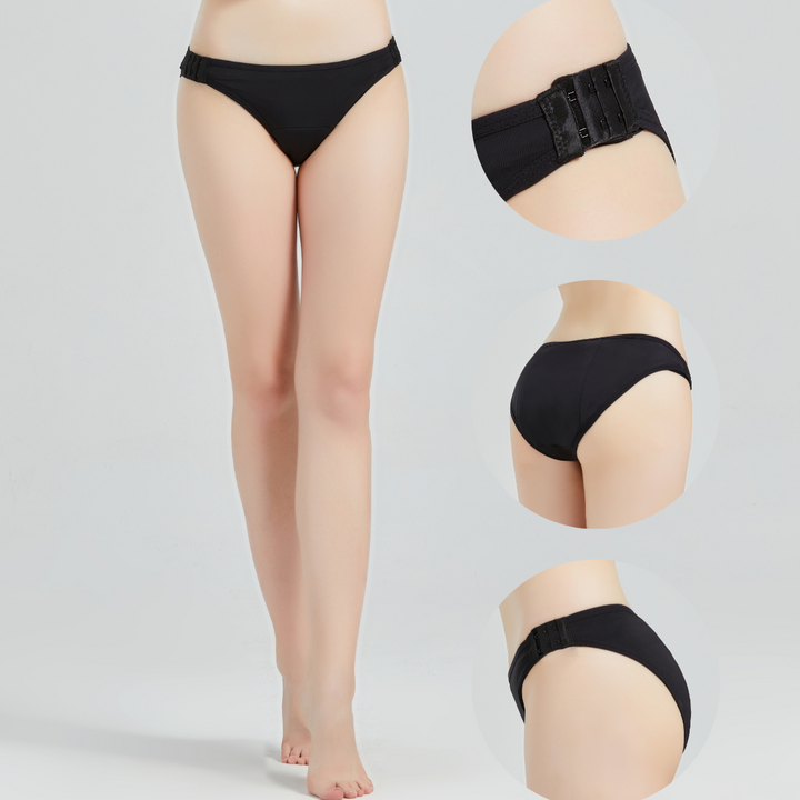 Levoire | Sous-Vêtements Menstruels Sans Fuite (3 Pièces), Avec Fermeture, Facile À Remplacer