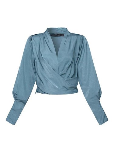 Levoire | Blouses Pour Femmes À Décolleté En V Avec Manches Bouffantes