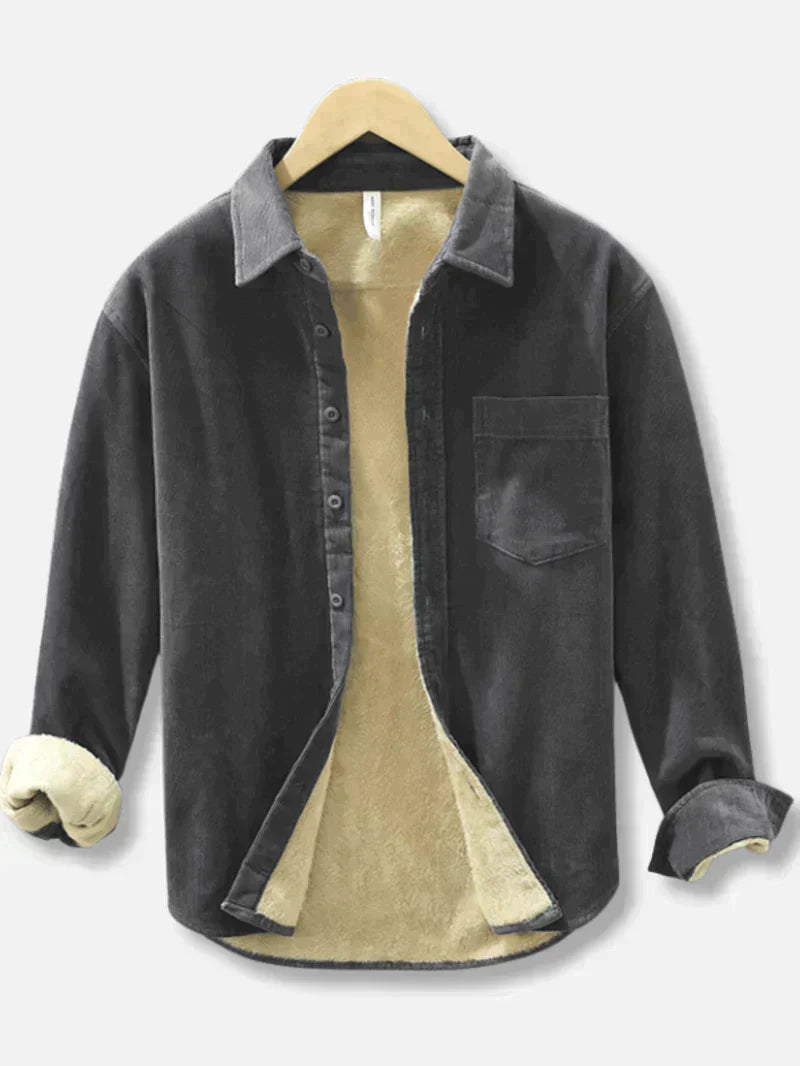 Levoire | Chemise En Velours Côtele Elegant Hommes